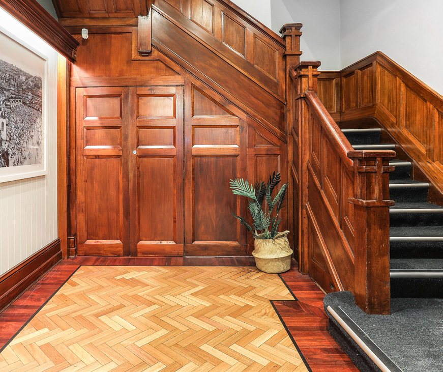 Commercial interior completed by Rylex Flooring